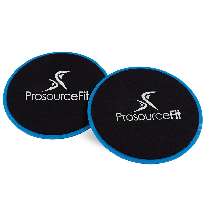 ProsourceFit Core Sliding Exercise Discs, Dual-Sided Sliders for Use on Any Surface at Home or Gym for Full-Body Workouts, Set of 2 - Image 2
